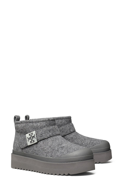 Tory Burch Mellow Xərçəng Dərisindən Astar İçində Platform Çəkmə
