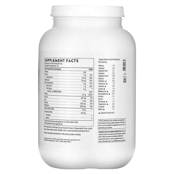 Thorne Alatka Protein İzolatı Şokolad 1.99 Funt 906 G YoxYox
