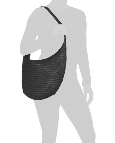Leather Essentials Əyri Əl Toxunmuş Çanta