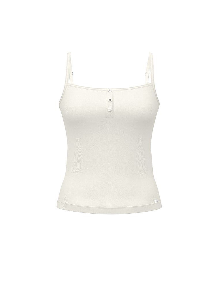 PINK Pamuk Henley Kamisolası