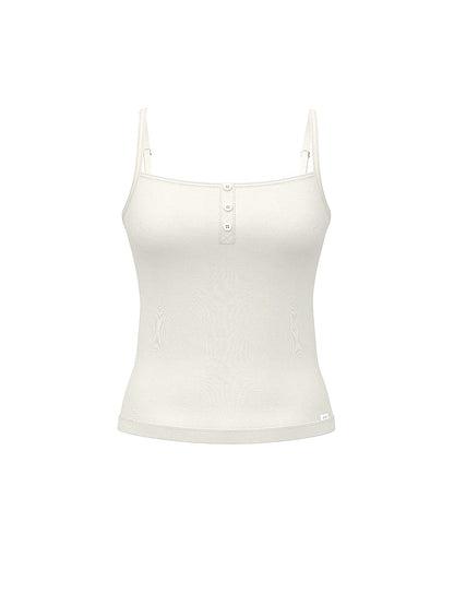 PINK Pamuk Henley Kamisolası