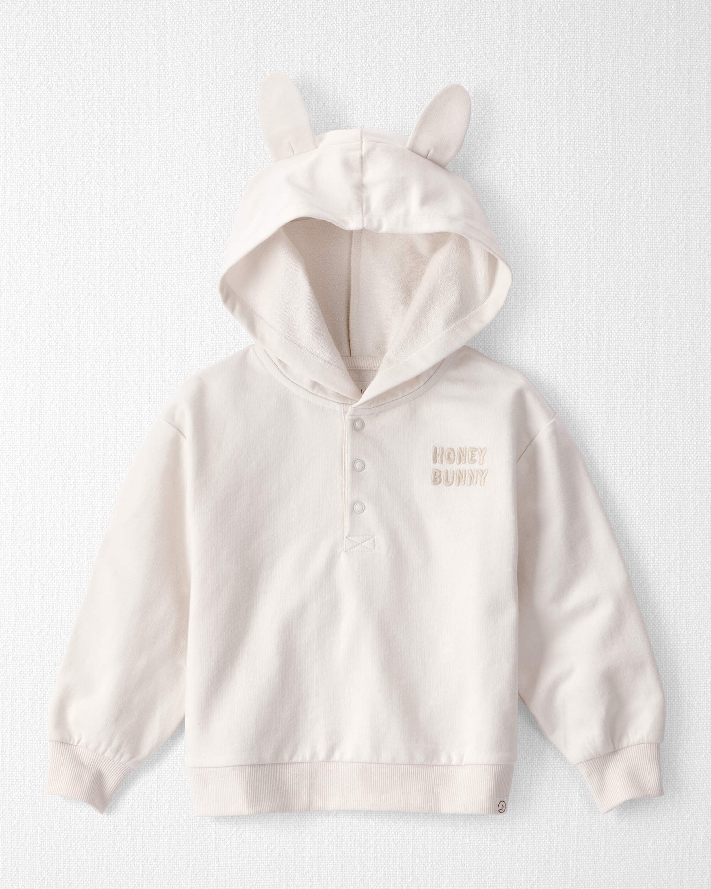 Carter's Toddler Üzərgəyim Orqanik Pambıq 'Honey Bunny' Huddi