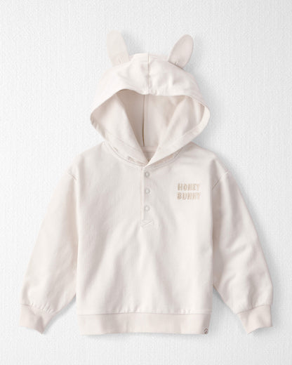 Carter's Toddler Üzərgəyim Orqanik Pambıq 'Honey Bunny' Huddi