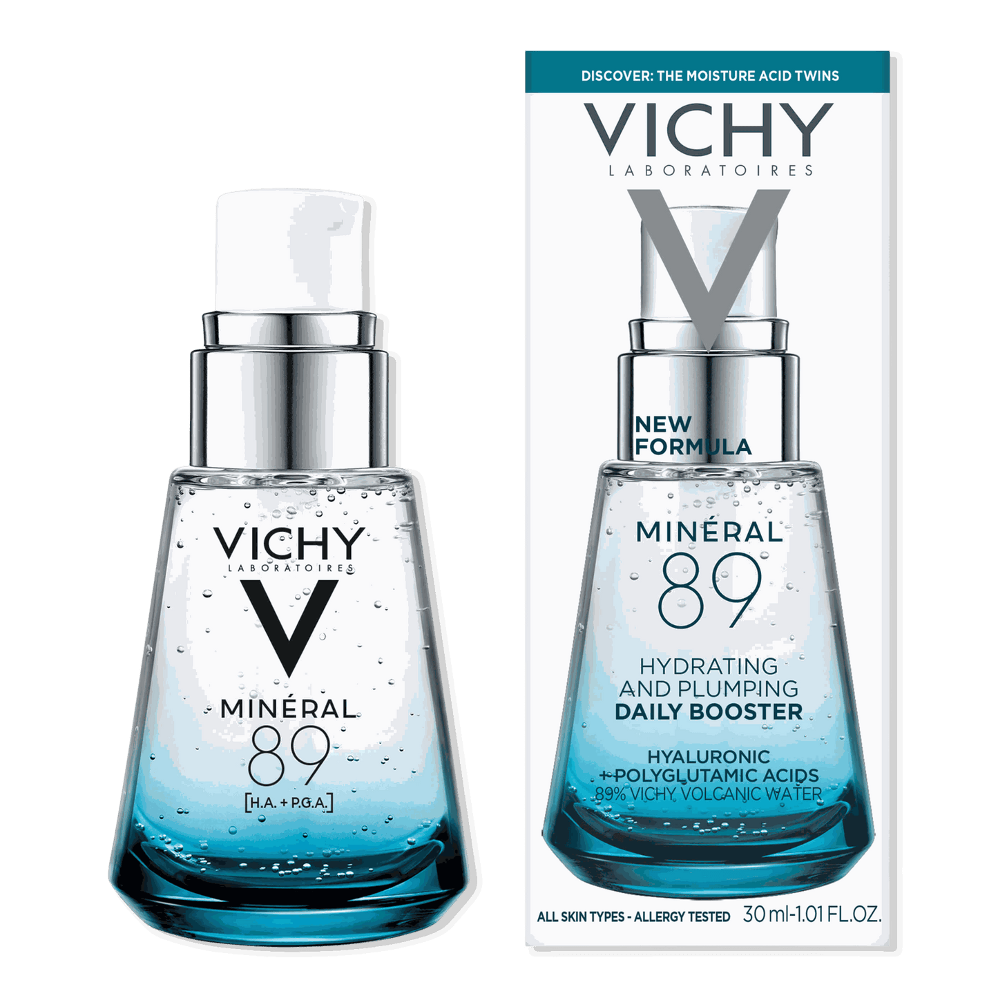 Vichy - Mineral 89 Hialuronik Asid Üzü Serumu Daha Güclü Dəri üçün YoxYox