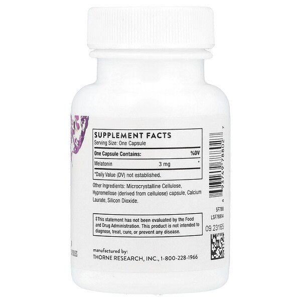 Thorne Melatonin 3 mg 60 Kapsul