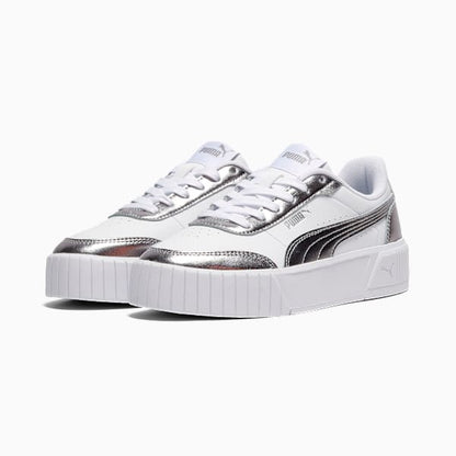 Puma Carina Mia Metallik Böyük Uşaqlar üçün Asanlıqla Giyilən Krossovka