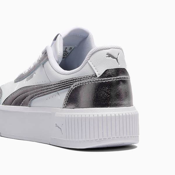 Puma Carina Mia Metallik Böyük Uşaqlar üçün Asanlıqla Giyilən Krossovka
