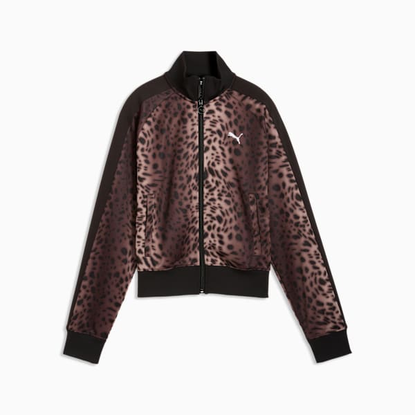 Puma Leopard Luxe Qadın T7 Idman Gödəkçəsi