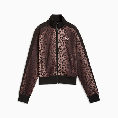 Puma Leopard Luxe Qadın T7 Idman Gödəkçəsi