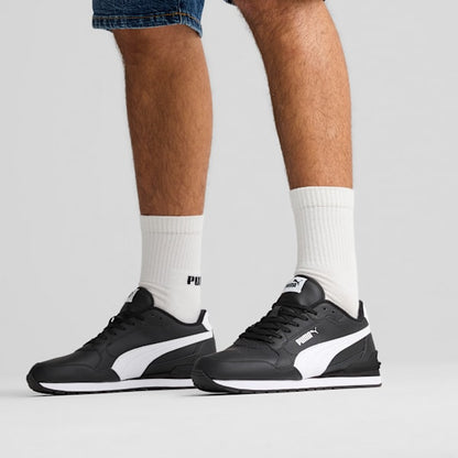 Puma ST Runner v4 Dəri Kişi Krossovkası