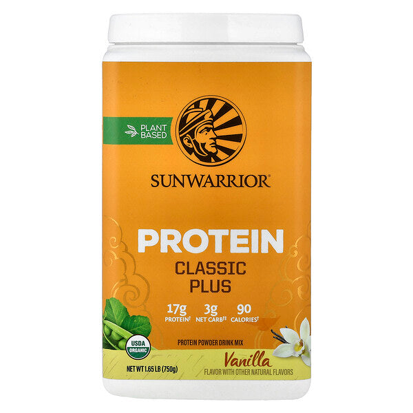Sunwarrior Classic Plus Protein Vanil 750 G