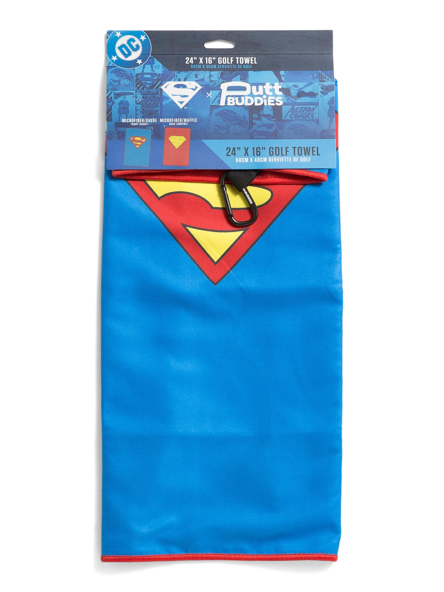 PUTT BUDDIES Superman Pelerini Towel