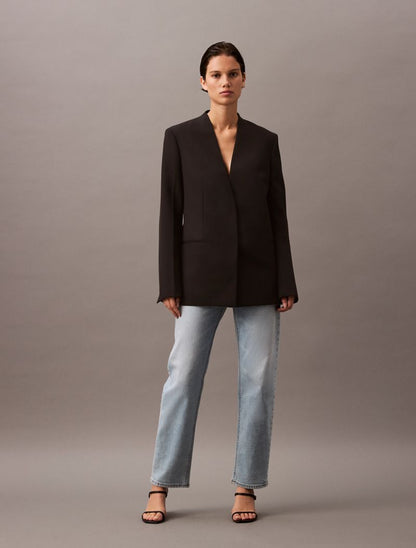Calvin Klein Classic Crepe Blazer