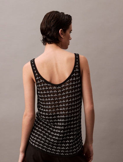 Calvin Klein Jacquard Teksturlu Atlet