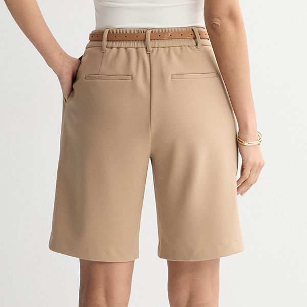 Nine West Qadın Tailored Bermuda Şortu