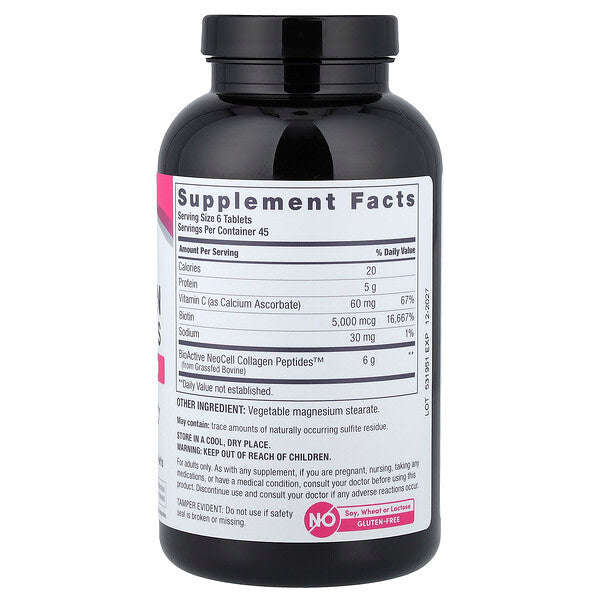 Neocell Otlaq Besili Kolagen Peptidləri C Vitamini Biotin 270 Tablet YoxYox