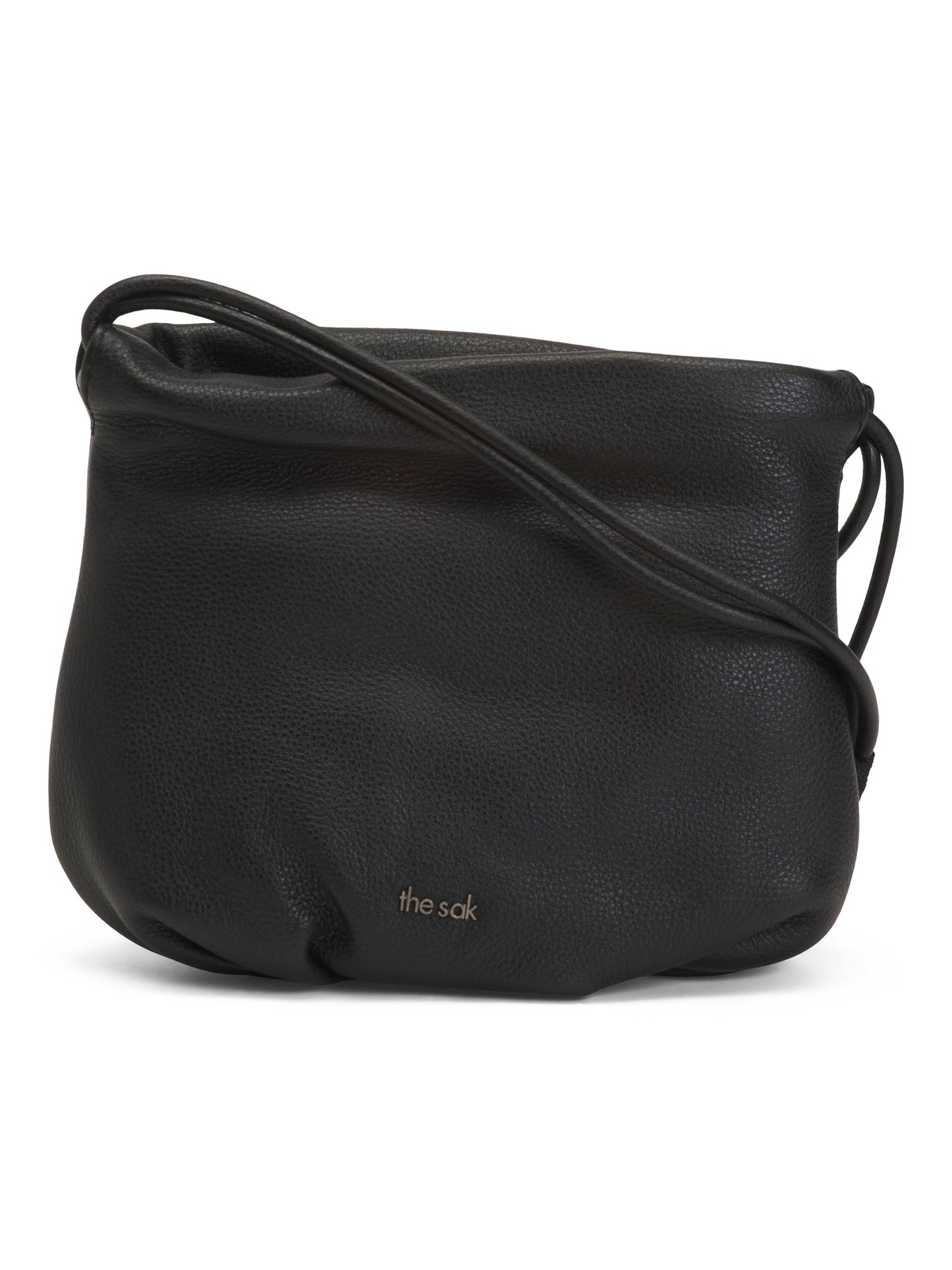THE SAK Leather Lorelie Drawstring Crossbody Hobo