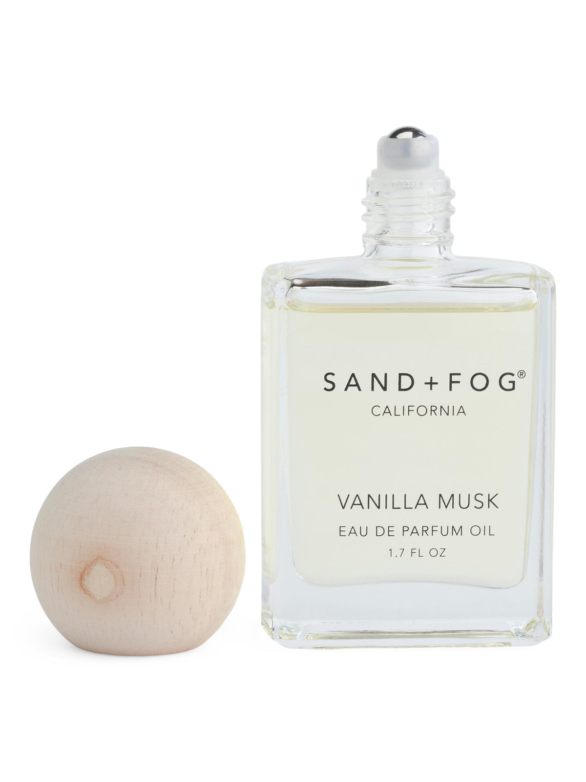 SAND AND FOG 1.7oz Vanil Musk Wood Rollerball Eau De Parfum Yağı