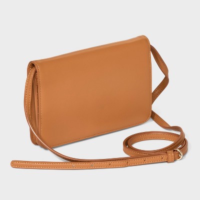 Flap Cell Phone Wallet - A New Day Qəhvəyi: Kabuk, Qısqac Bağlanması, Vahid Naxış