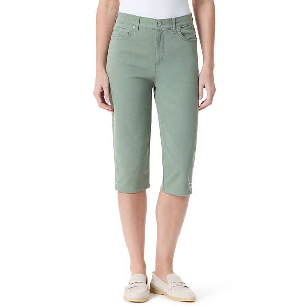 Qadın Gloria Vanderbilt Amanda Skimmer Capri Şalvarları