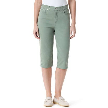 Qadın Gloria Vanderbilt Amanda Skimmer Capri Şalvarları