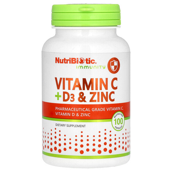 Nutribiotic Immunity C Vitamini D3 Sink 100 Kapsul