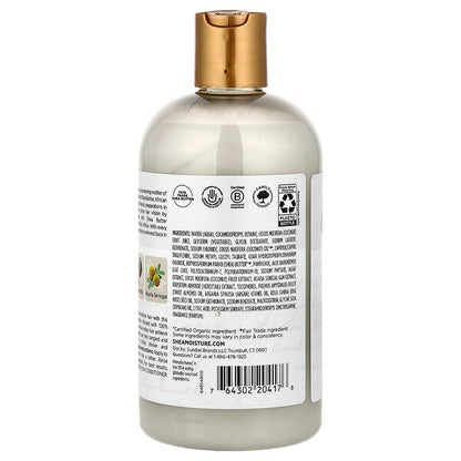 SheaMoisture 100% Xalis Kokos Yağı Gündəlik Nəmləndirici Şampun Bütün Saç Növləri üçün 384ml