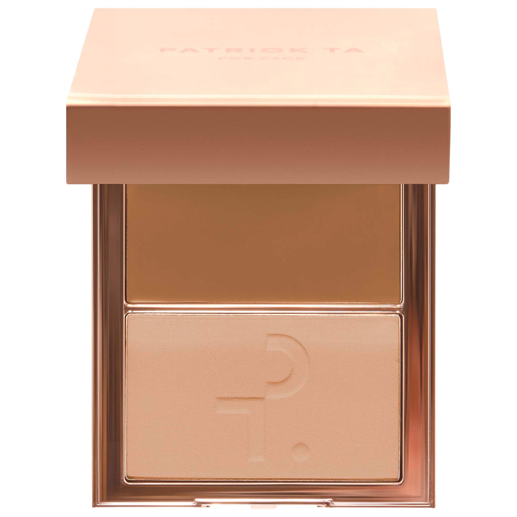 PATRICK TA Major Skin Kremi Tonal Krem və Bitirici Pudra Dueti