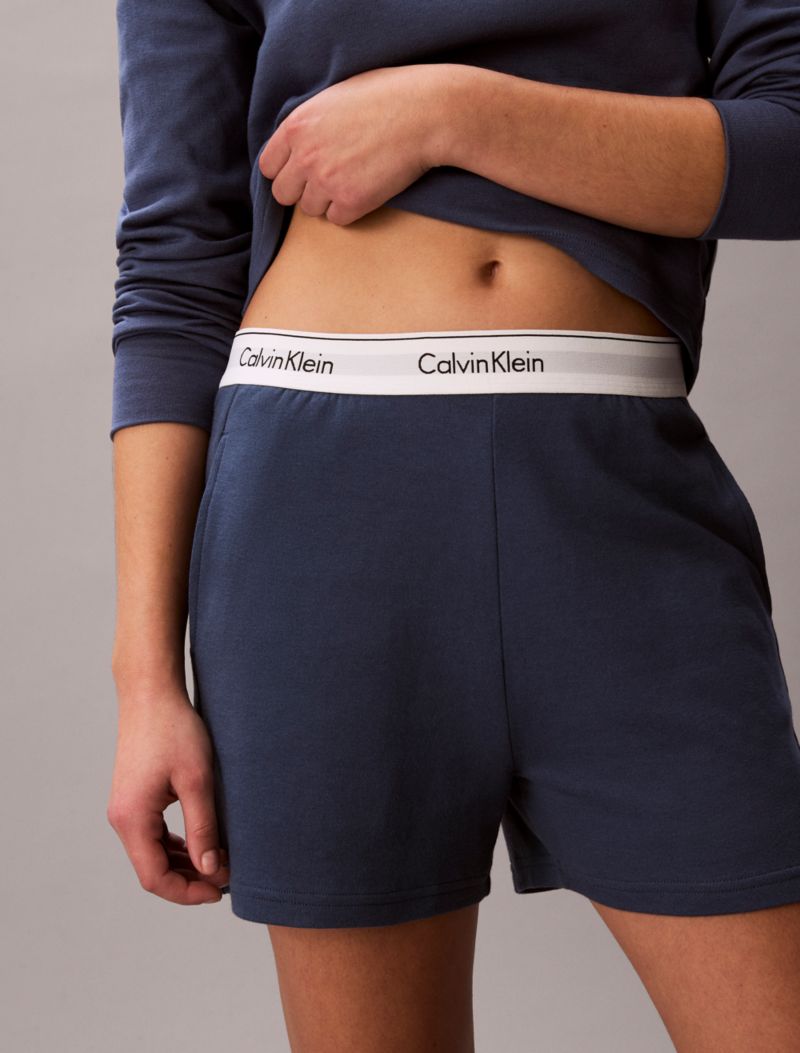 Calvin Klein Icon Pambıq Terry Yuxu Şortları
