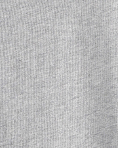 Carter's Oğlan Çizili Qısa T袖 Köynəyi - Boz
