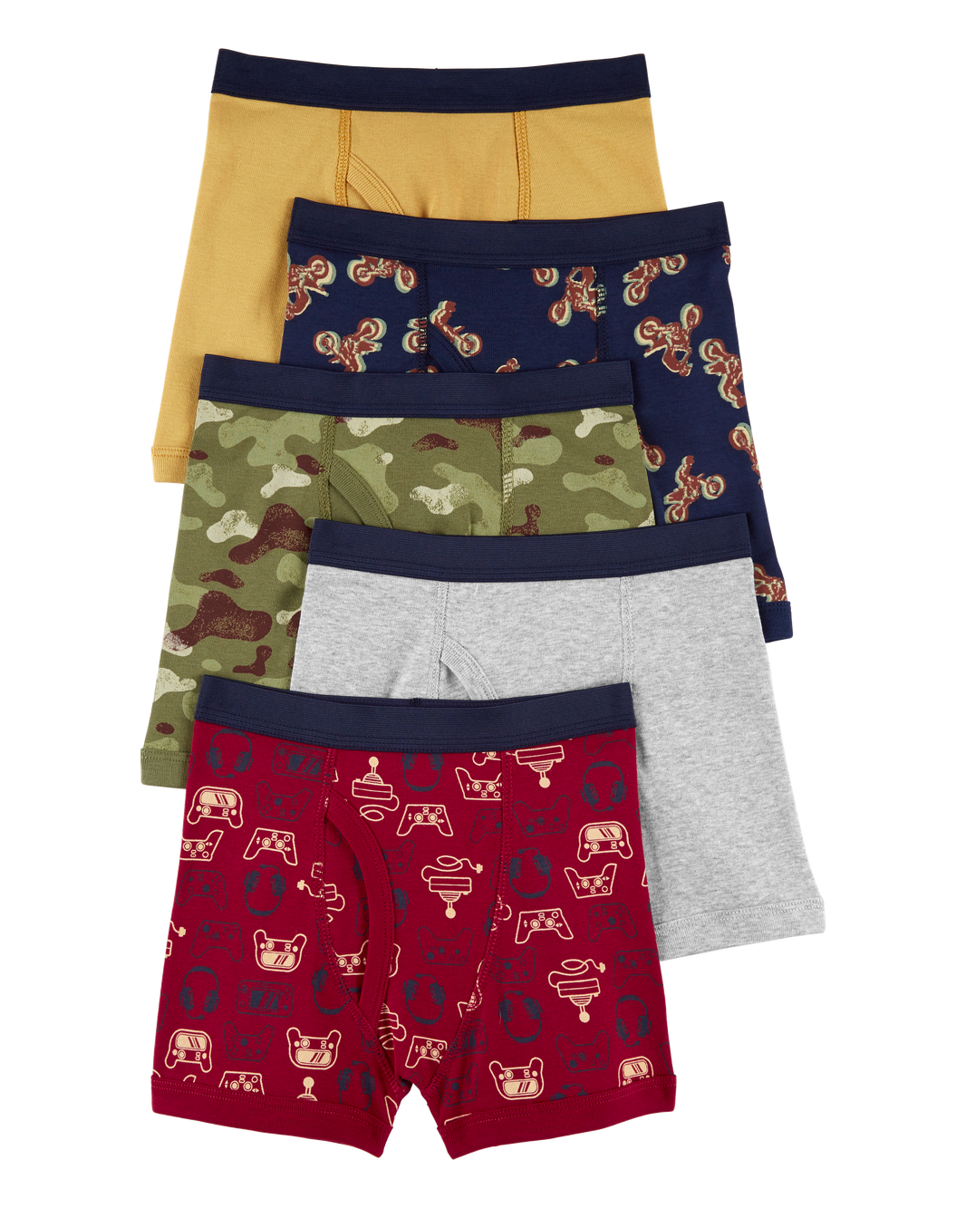 Carter's Oğlan 5-Pack Boxer Briefs Döş Geyimi