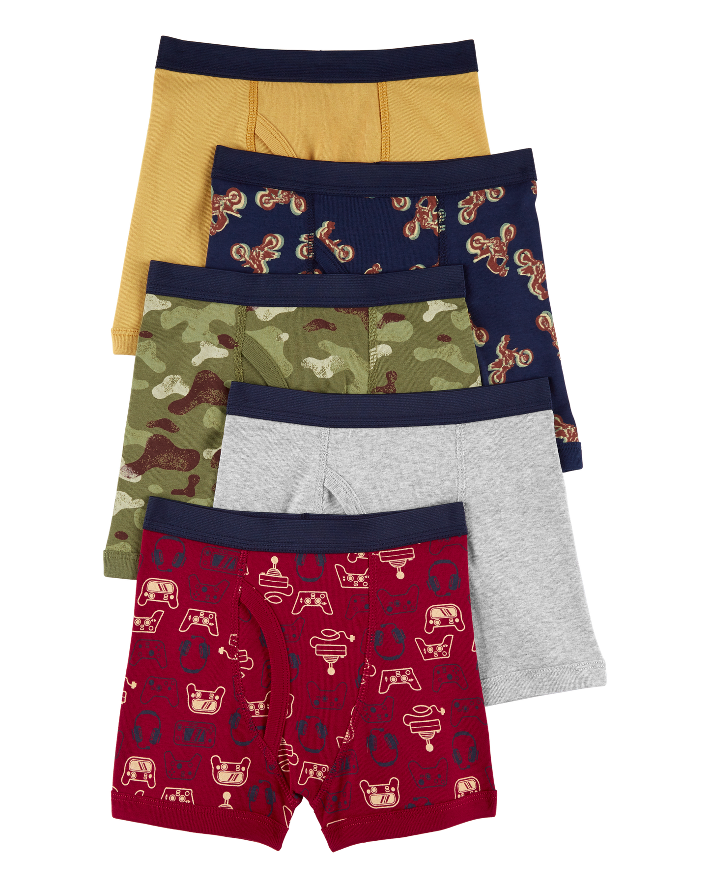 Carter's Oğlan 5-Pack Boxer Briefs Döş Geyimi