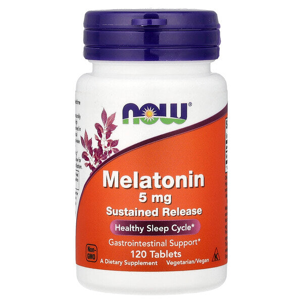 Now Foods Melatonin 5 Mg 120 Tablet