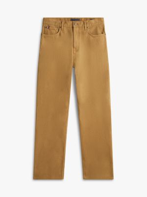 Tommy Hilfiger Boyalı Rahat Cin, Safari Tuval