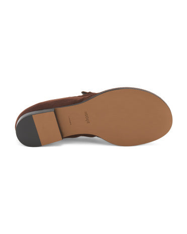 NEOUS İtaliyada Hazırlanmış Süet Polaris Loafers