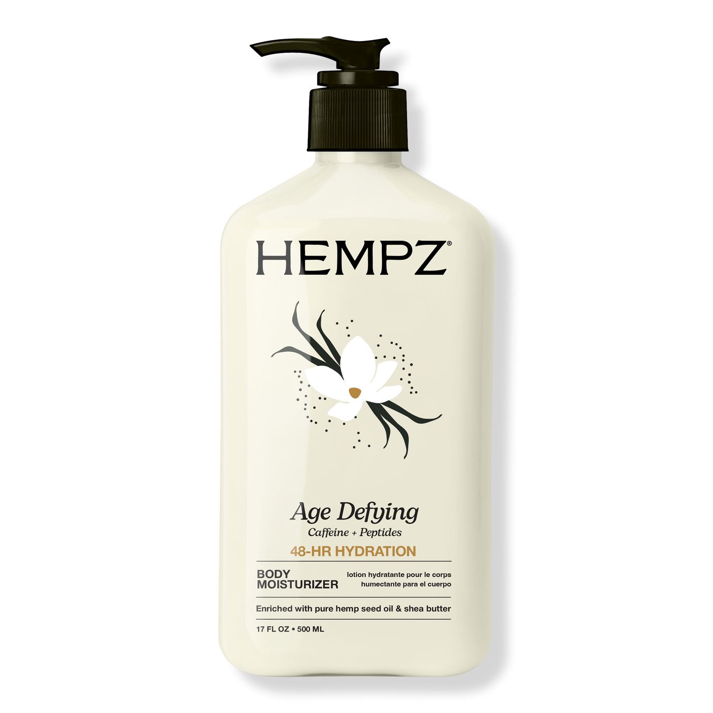 Hempz Kafein + Peptidlərlə Yaş Əleyhinə Bədən Nəmləndirici Kremi
