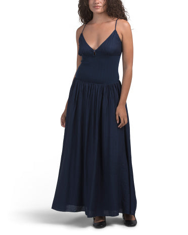 JACQUIE THE LABEL Aurelia Qarışıq Materialdan Uzun Geyim