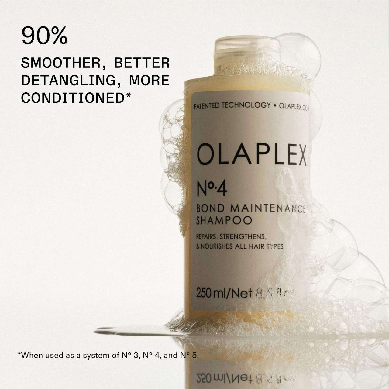 Olaplex No.4 Bond Maintenance® Gücləndirilmiş, Nəmləndirici Saç Onarma Şampunu Orta Saçlar Üçün YoxYox