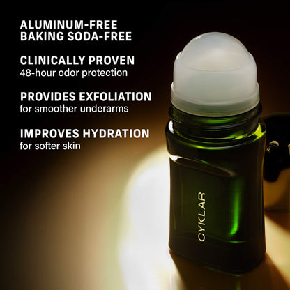CYKLAR Naked Neroli Mandelic Acid Parlaqlıq Deodorant Jeli 48 Saat Qoxu Qoruması ilə