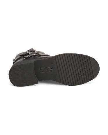 COMFORTIVA Dəri Yarpaq Çəkmələri
