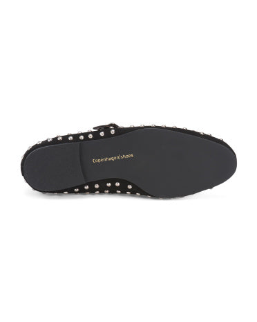 COPENHAGEN Suede For A While Mary Jane Ballerina Flats