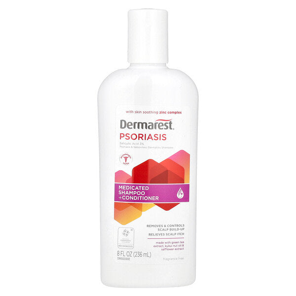 Dermarest Psoriasis Maximum Strength Dərmatologiya Şampun Kondisioner 236 ml