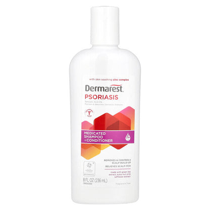 Dermarest Psoriasis Maximum Strength Dərmatologiya Şampun Kondisioner 236 ml