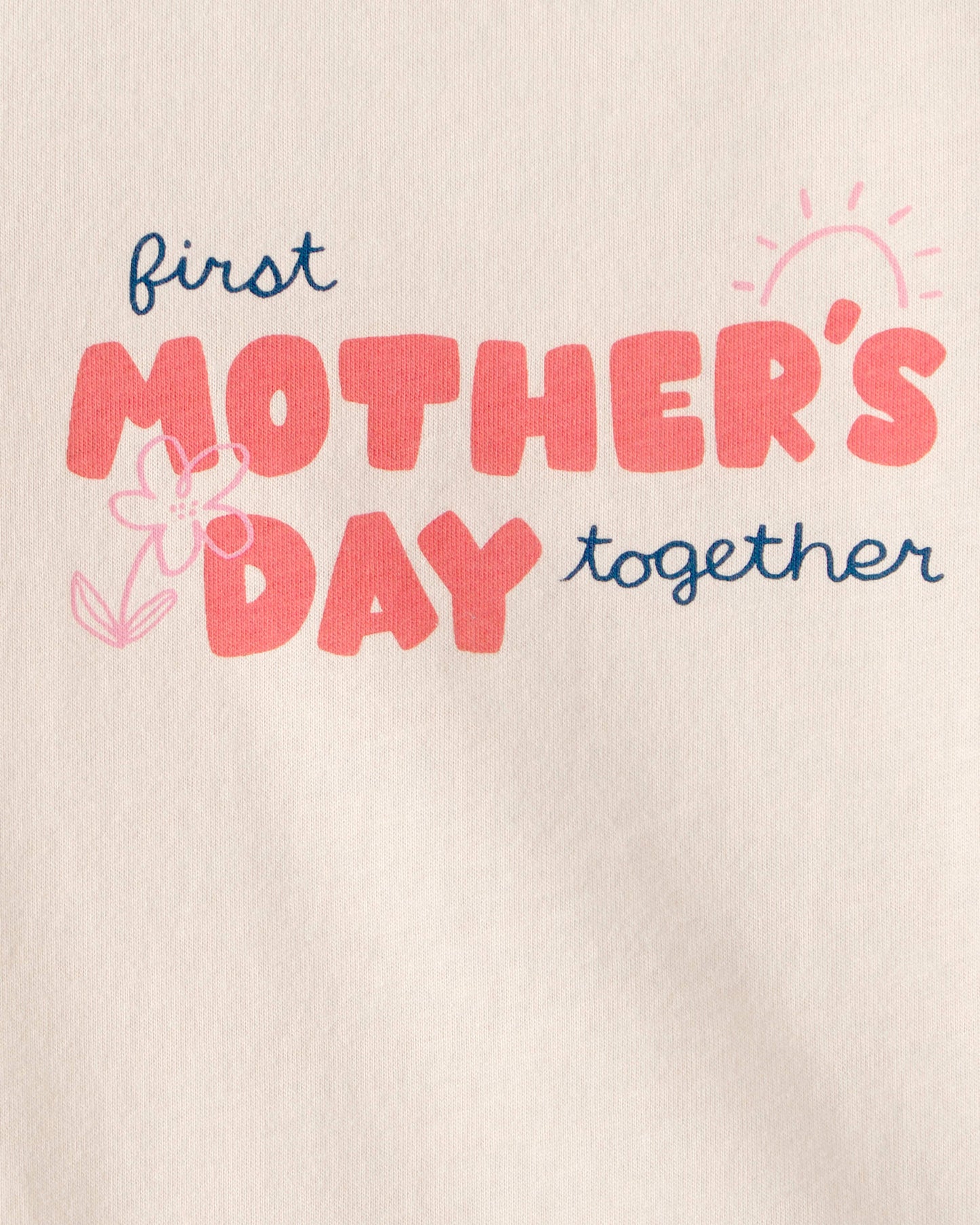 Carter's Körpəçə 'Analar Günü' Qrafik Bodysuit - Krem