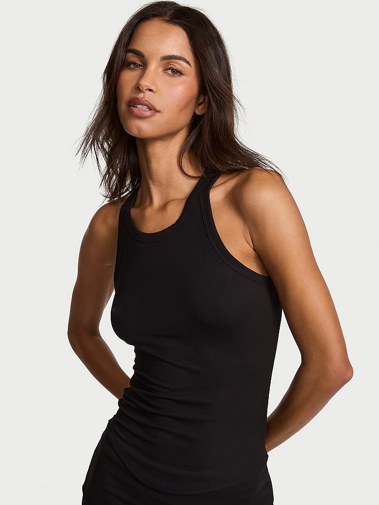 Victoria's Secret VS İkonik Ribli Racerback Qadın Atleti