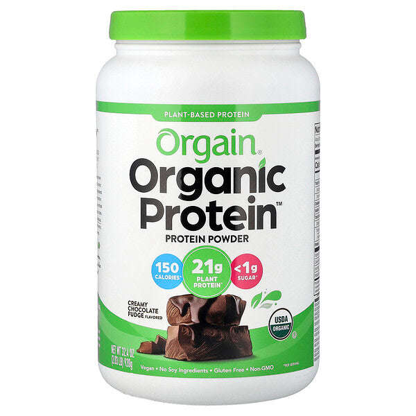 Orgain Organik Protein Tozu Kremsi Şokolata Fudge 2,03 Lb 920 G YoxYox