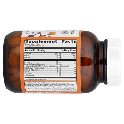 Metagenics Ultra Potent C 500 Vitamin C 90 Tablet