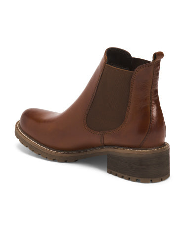TELLURIDE CLOTHING COMPANY Leather Lisa Chelsea Çəkmə