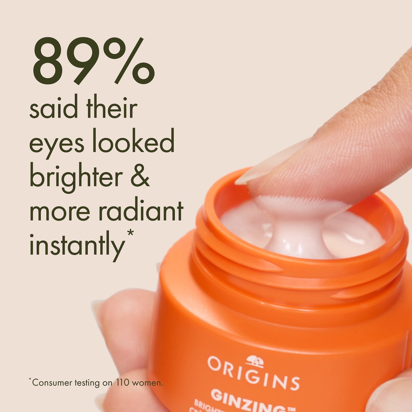 Origins Ginzing™ Vitamin C Göz Kremi Parlaqlıq və Şişkinlik Azaltmaq üçün