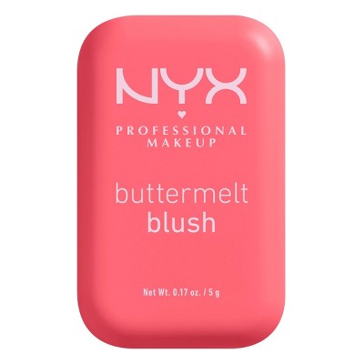NYX Professional Makeup Buttermelt Blush - Sən Bilirsen Kəsmə - 0.17oz: İşıqlandıran Toz Shea Yağı ilə, Veqan Formulası